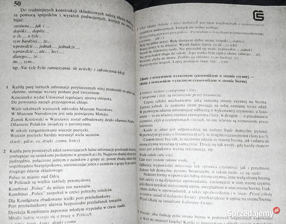 Język Polski 8 Odpowiednie dać rzeczy Maria Chełm