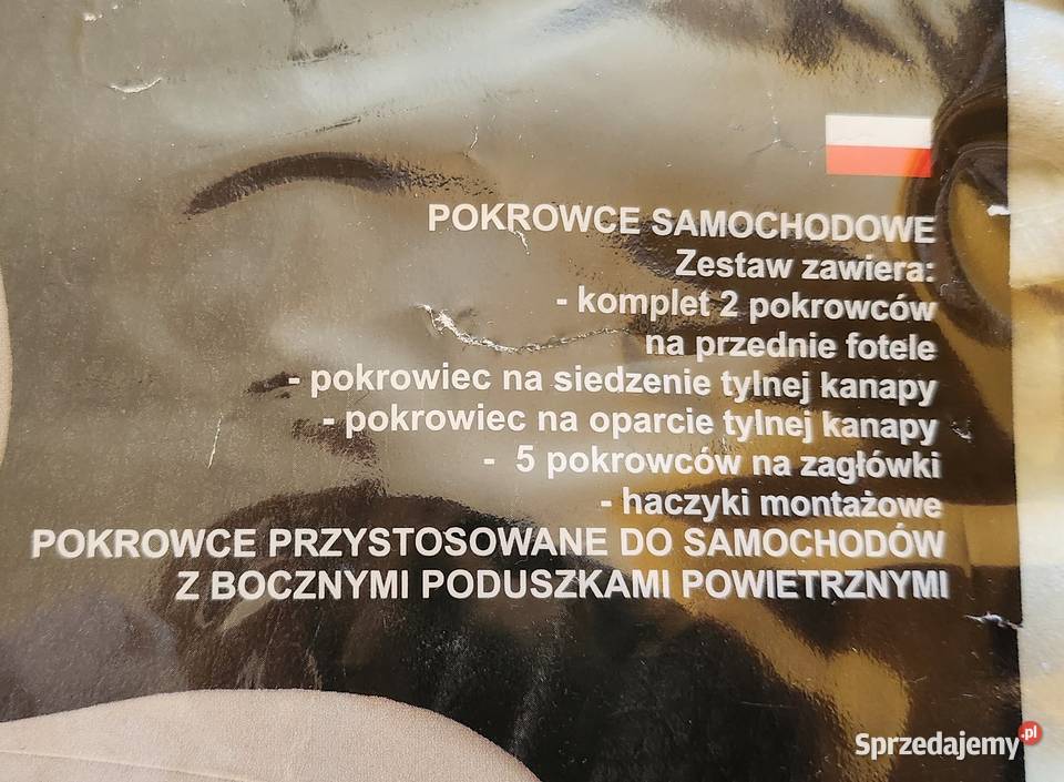Komplet uniwersalnych pokrowców samochodowych Warszawa