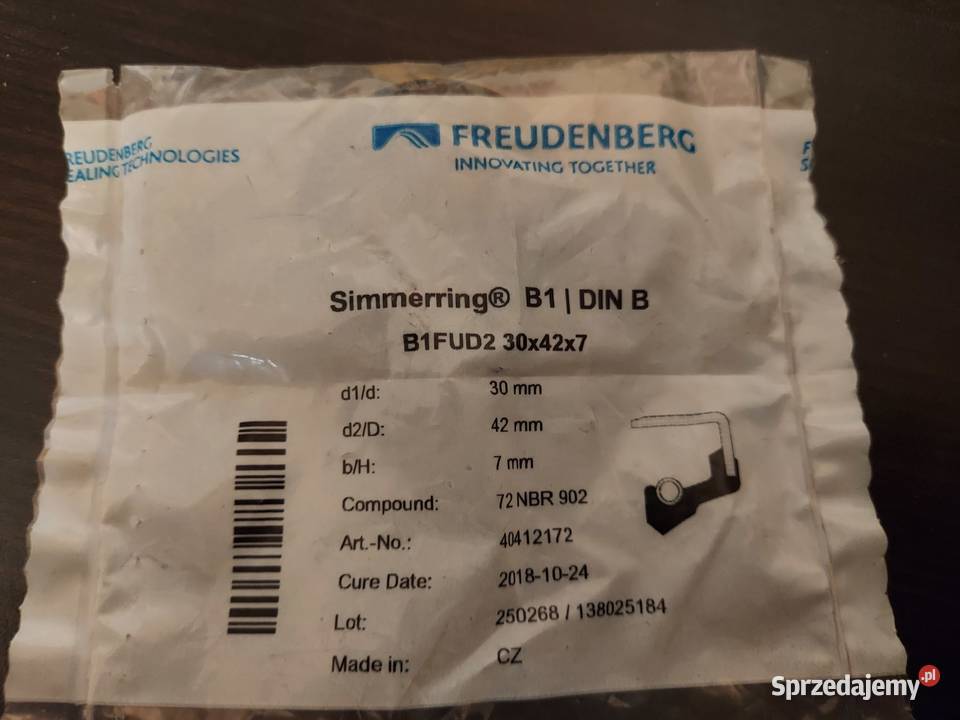 simmering freudenberg B1FUD2 30x42x7 Kraków