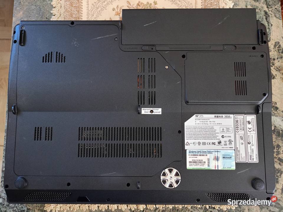 3 Laptopy MSI HP Bellagio