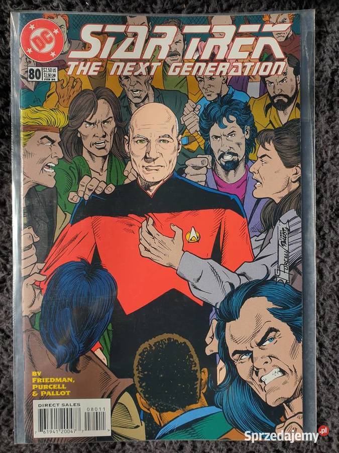 Star Trek The Next Generation 2 komiksy DC USA Amerykańskie Gdynia sprzedam