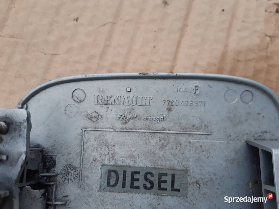 Scenic I Lift Diesel Klapka wlewu paliwa Mińsk Mazowiecki