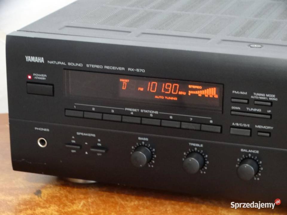 Amplituner Yamaha RX570 mocny i sprawny WYSYŁKA Audio Jasło