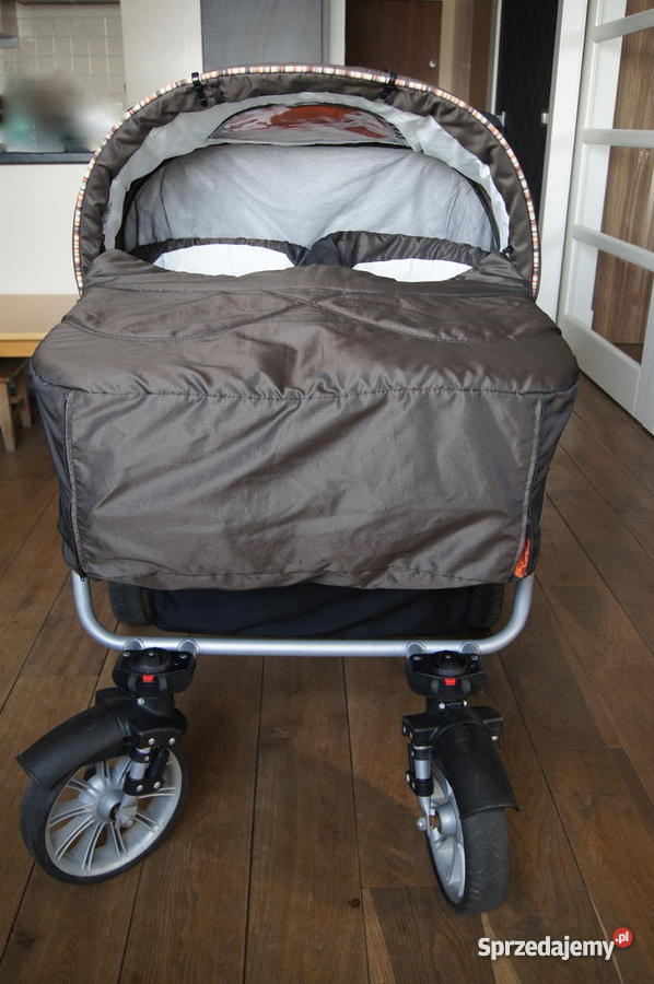 TEUTONIA ALU S4 AKCESORIA 2w1 gondole spacerówka Bliźniacze Warszawa