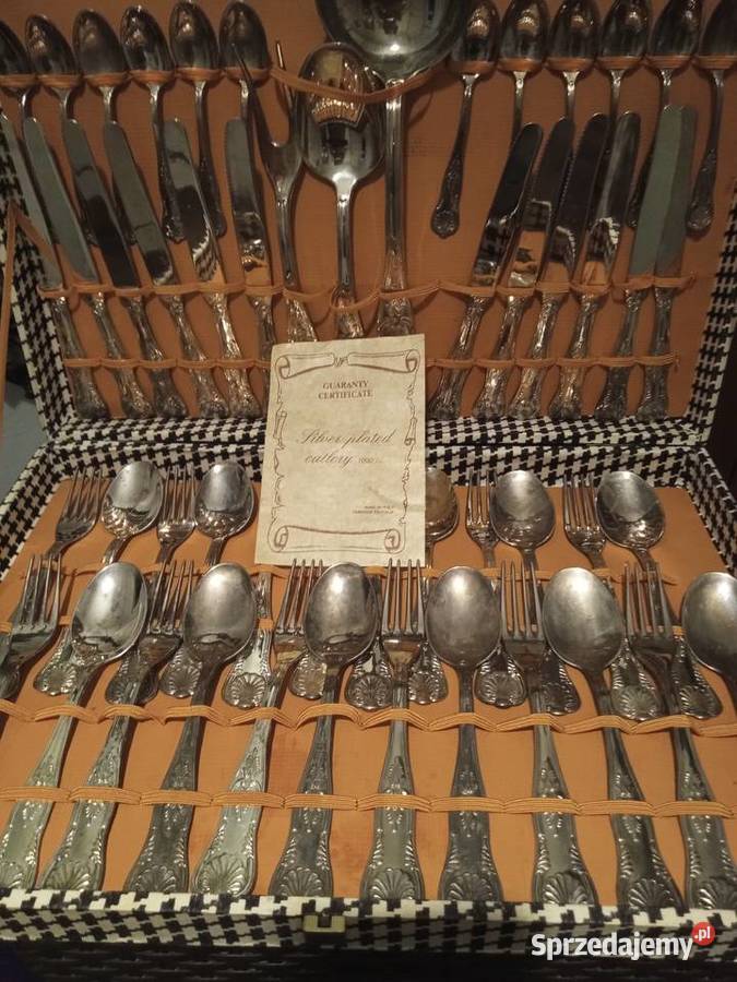 Włoskie sztućce posrebrzane Silver Pilates Tychy