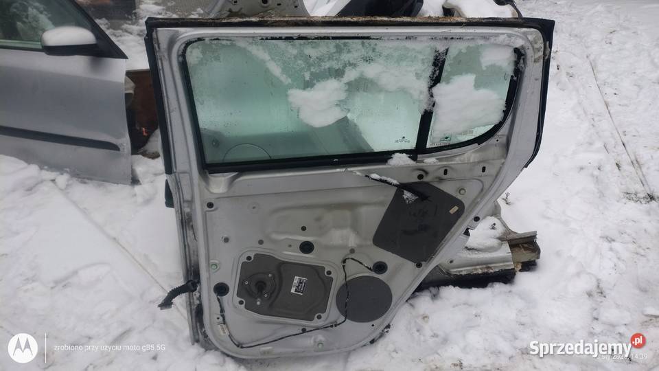 Drzwi tylne prawe Skoda Fabia 2 hatchback Drzwi Lubin