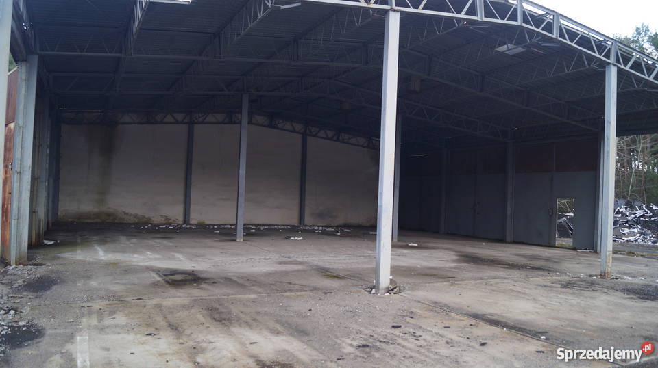 Konstrukcja wiata hala magazynowa stalowa 18x18 magazyn lubuskie