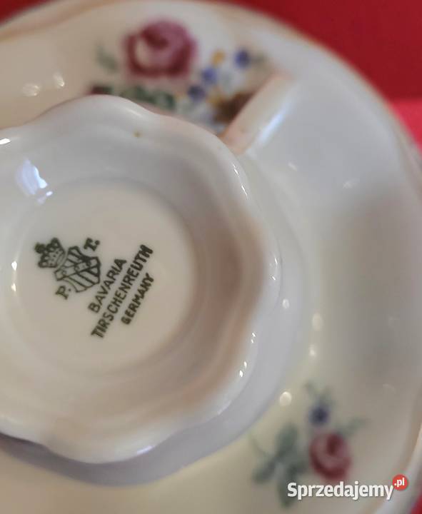 Bavaria Tirschenreuth cudny zestaw śniadaniowy