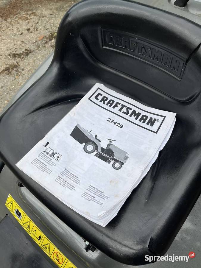 Craftsman LT 1000 z koszem podkarpackie Wielopole Skrzyńskie