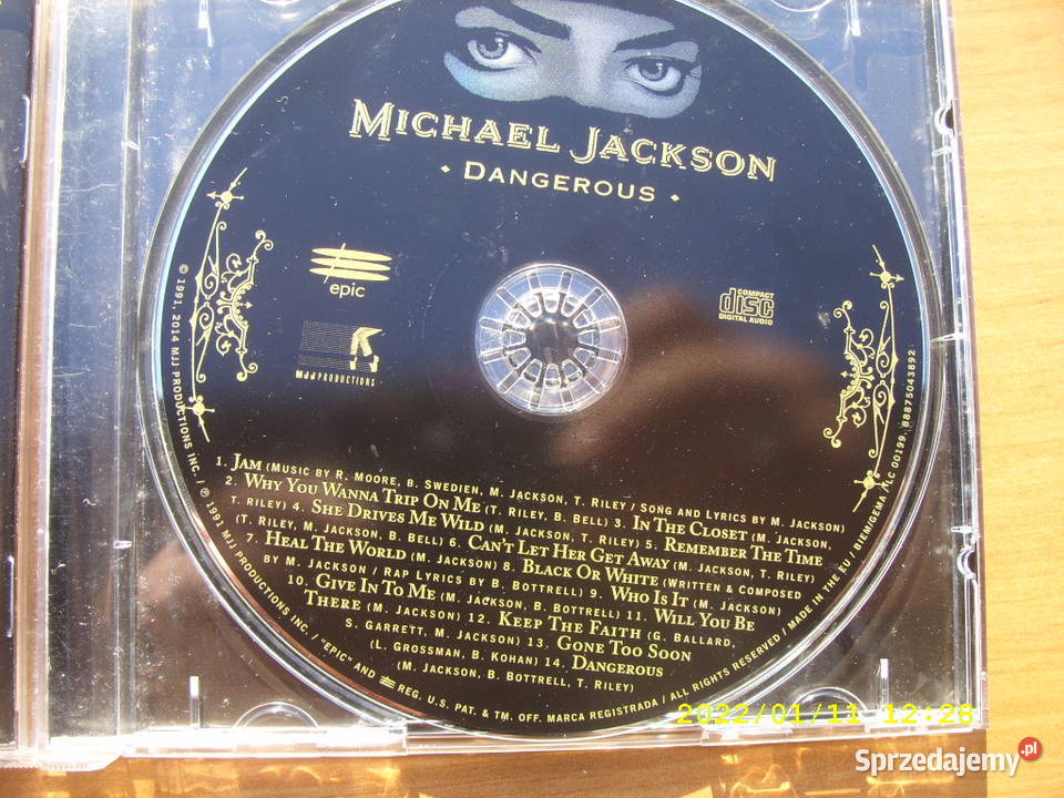 cd michael jacksondangerous dolnośląskie Wołów