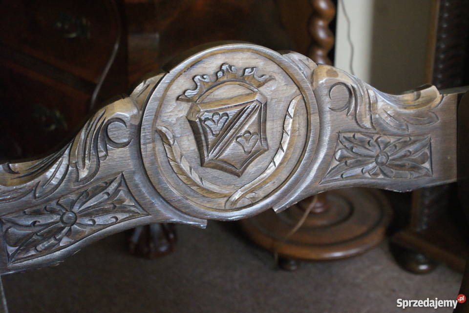 Fotel gondolowy drewniane karło