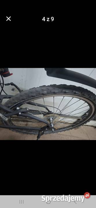Rower męski uszkodzone tylna koło zachodniopomorskie Goleniów
