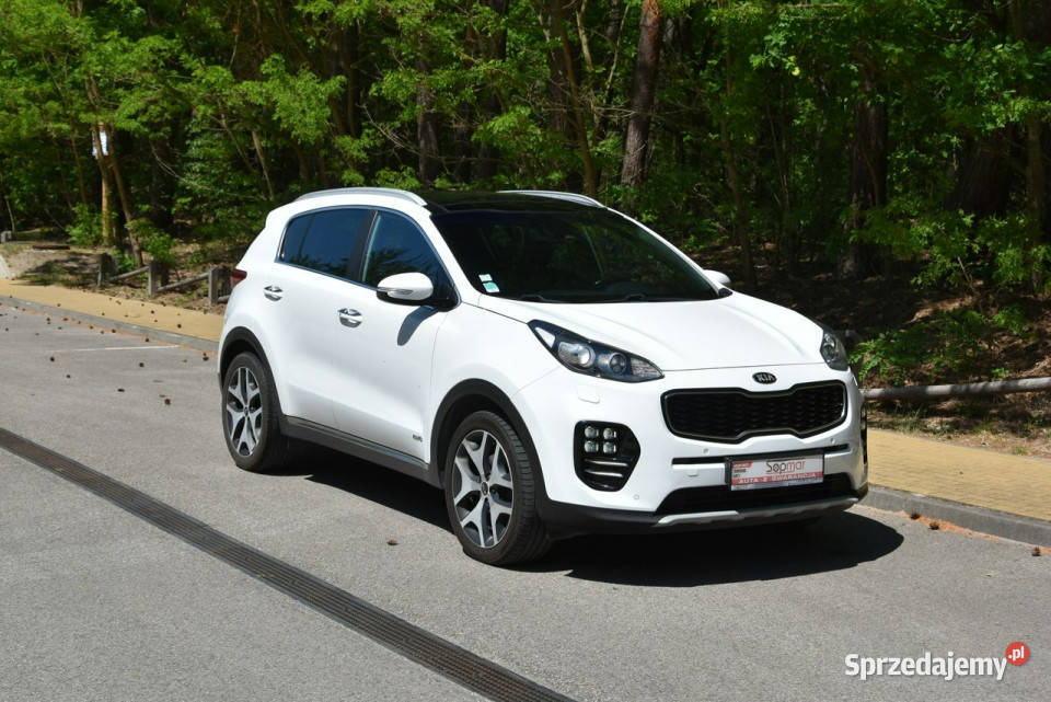 Kia Sportage GTline 20CRDi 136 2017r AWD 4x4 JBL wielofunkcyjna kierownica Kampinos sprzedam