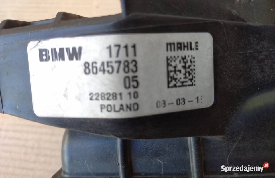 Mini BMW chłodnica wody 8645783 mocowanie Jarocin sprzedam