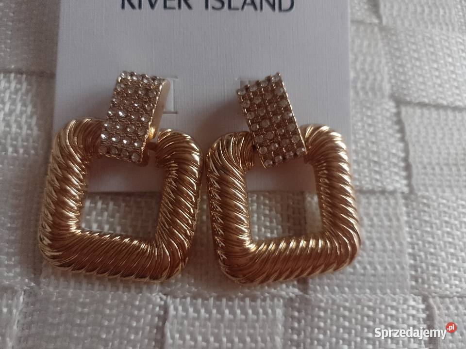 River Island Bogato zdobione kolczyki z Londynu Dla kobiet