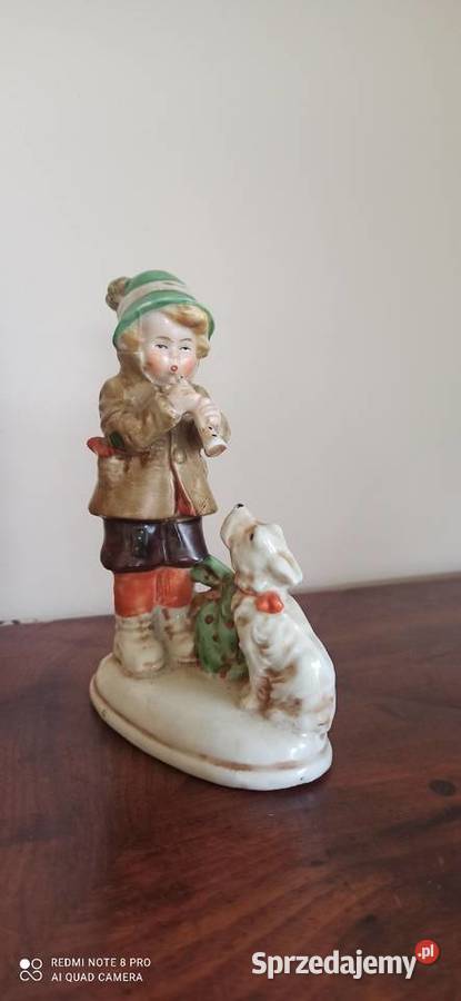 Grafental Figurka chłopca grającego na flecie Gdańsk