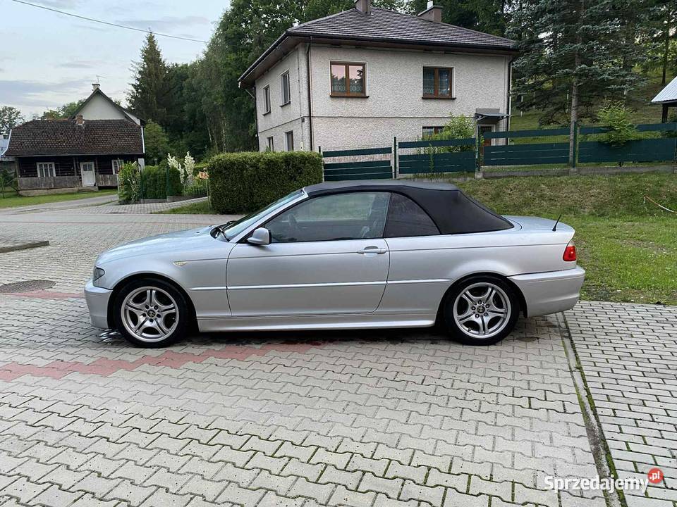BMW E46 20 Benzyna Cabrio Rok produkcji 2005 Lutcza