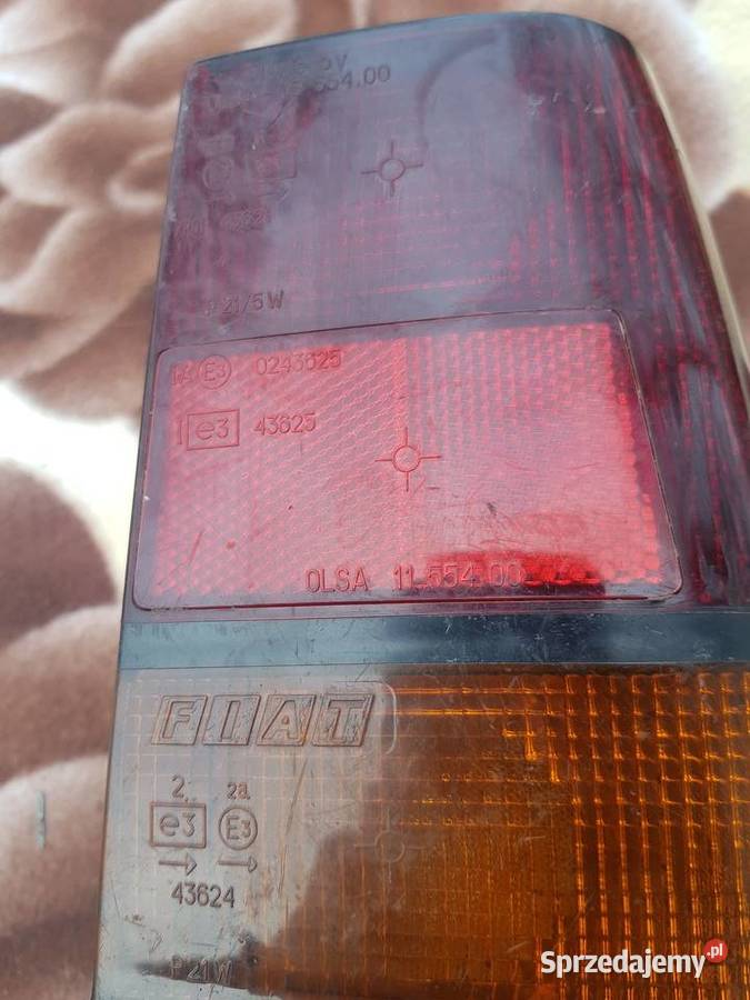 Fiat Panda 1Lampa tył zachodniopomorskie Barlinek