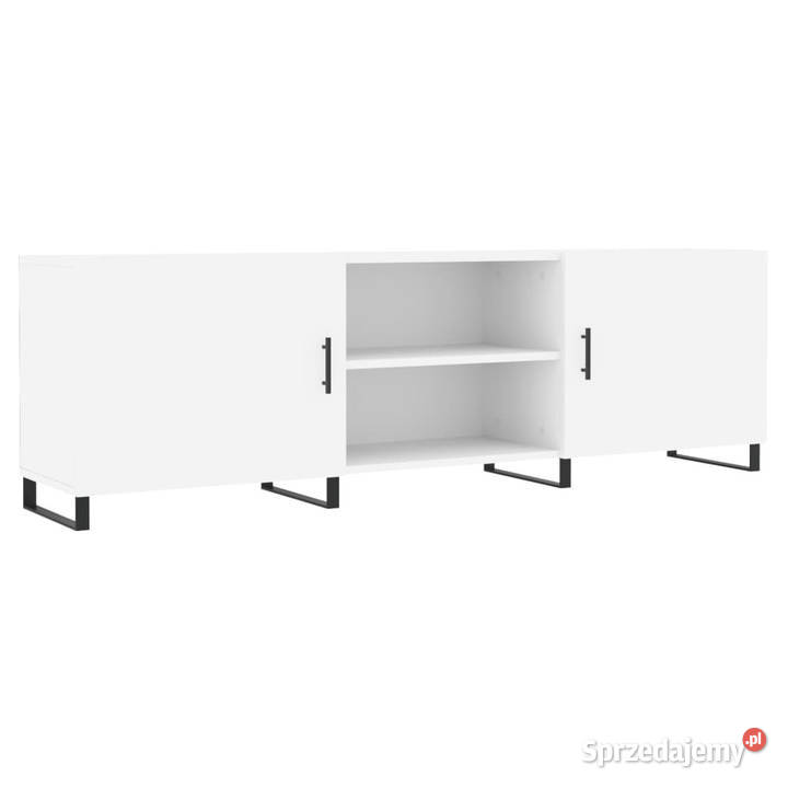 Szafka pod TV biała 150x30x50 materiał RTV Dom i Ogród Warszawa