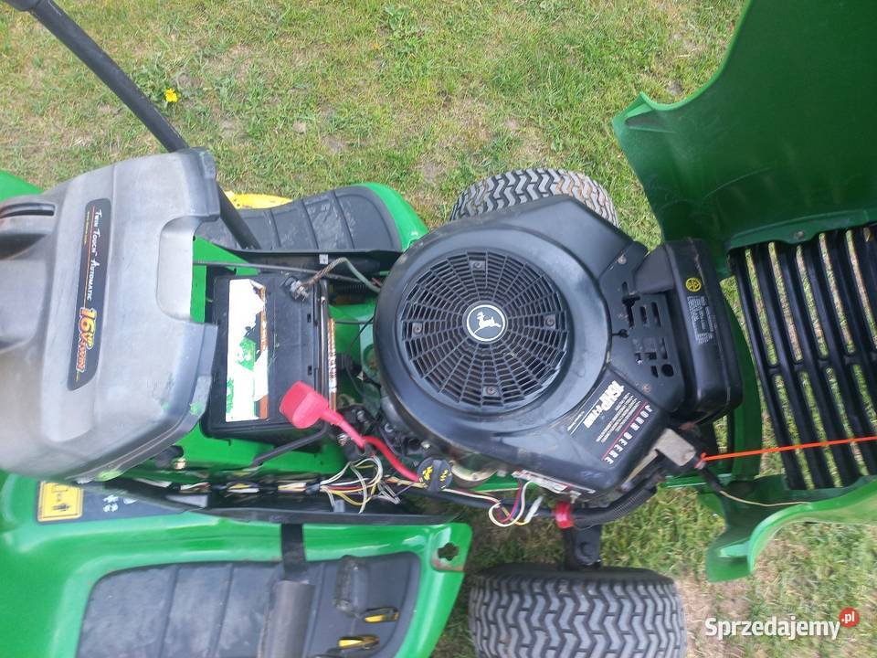 Traktorek kosarka John deere 166 Radom