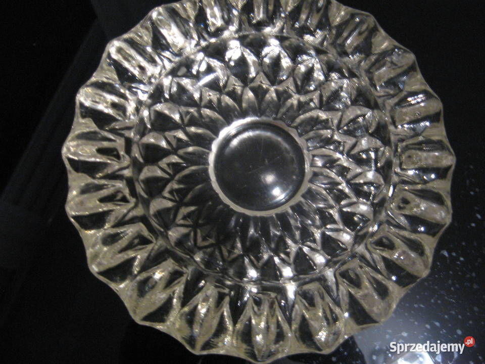 Stara popielniczka kryształowa vintage Olsztyn
