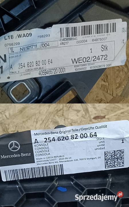 MERCEDES GLC C254 ROLETA ŻALUZJA KIEROWNICA