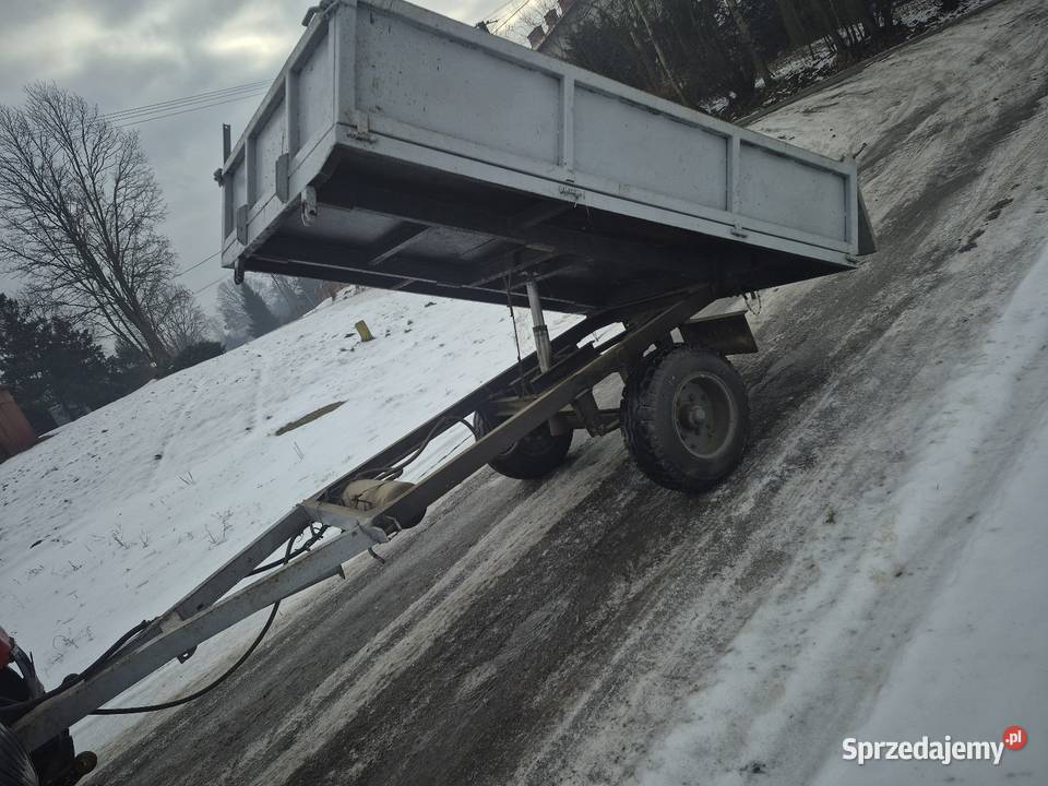 Przyczepa wywrotka jednoosiowa małopolskie