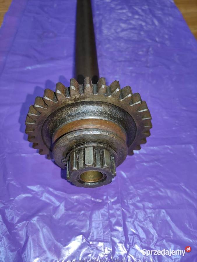 Wałek z zębatką Przeworno