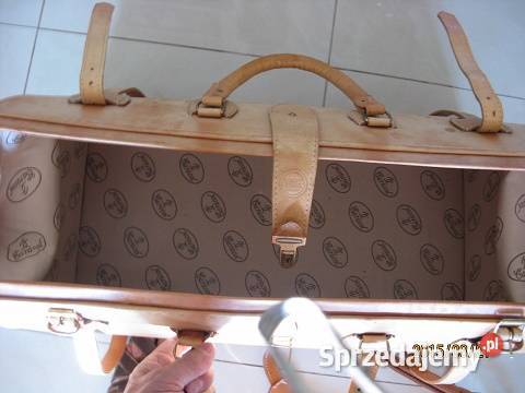 Skórzany piękny nowy kufer USA orginalny LUCKY sprzedam