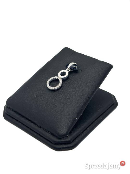 Nowa srebrna zawieszka pr 925 121g Cyrkonie Elbląg sprzedam