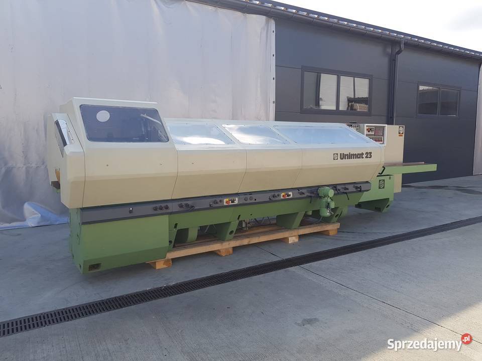 Strugarka czterostronna WEINIG UNIMAT 23 725 Biznes i Przemysł Naprawa