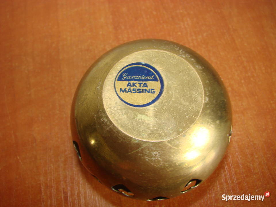 AKTA Massing mosiężny świecznik Pozostałe Pruszcz Gdański