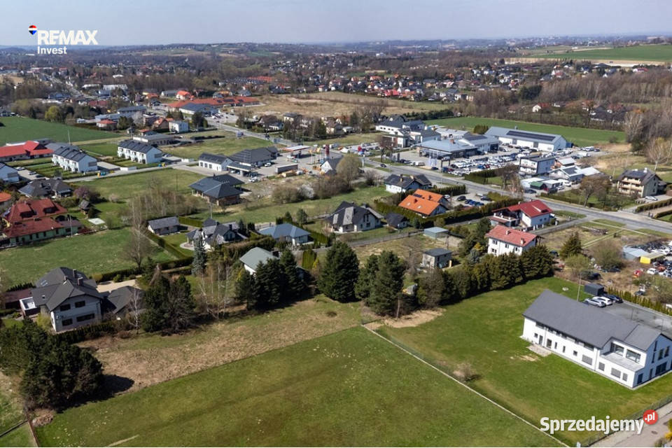 Działka Jaworze Bielska widok na góry