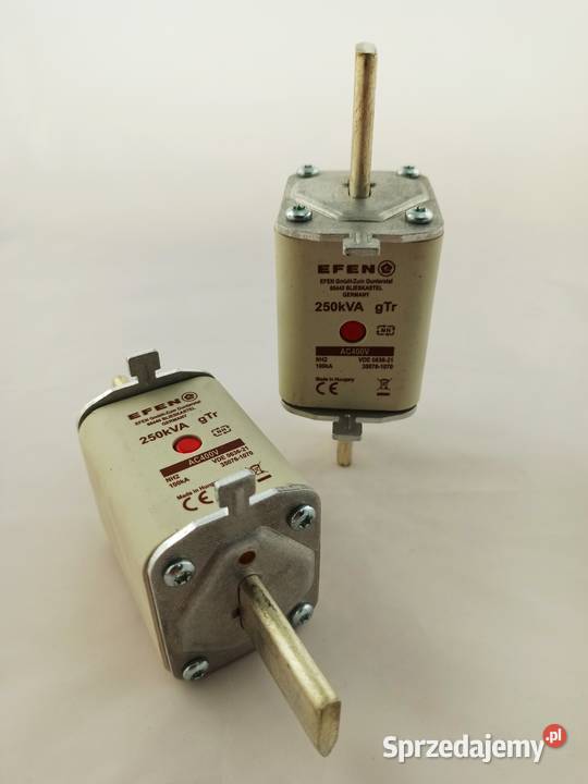 Wkładka bezpiecznikowa nożowa NH2 250kVA 400V Lębork