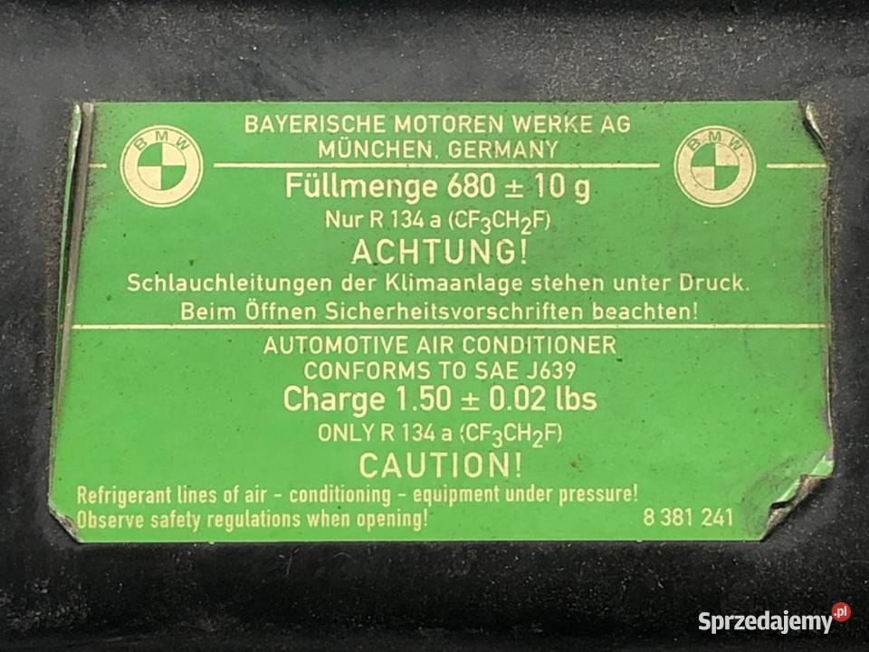 PAS PRZEDNI BMW E39 29 184 9604 Kombi osobowe podkarpackie