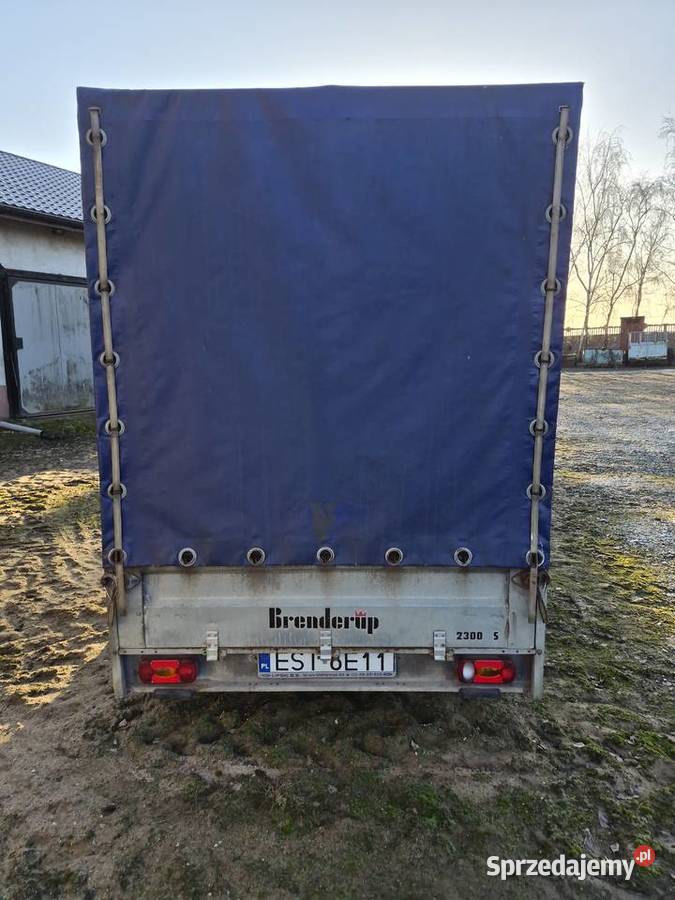 Przyczepka Dwuosiowa DMC 2000 burtowe Motoryzacja łódzkie Warta