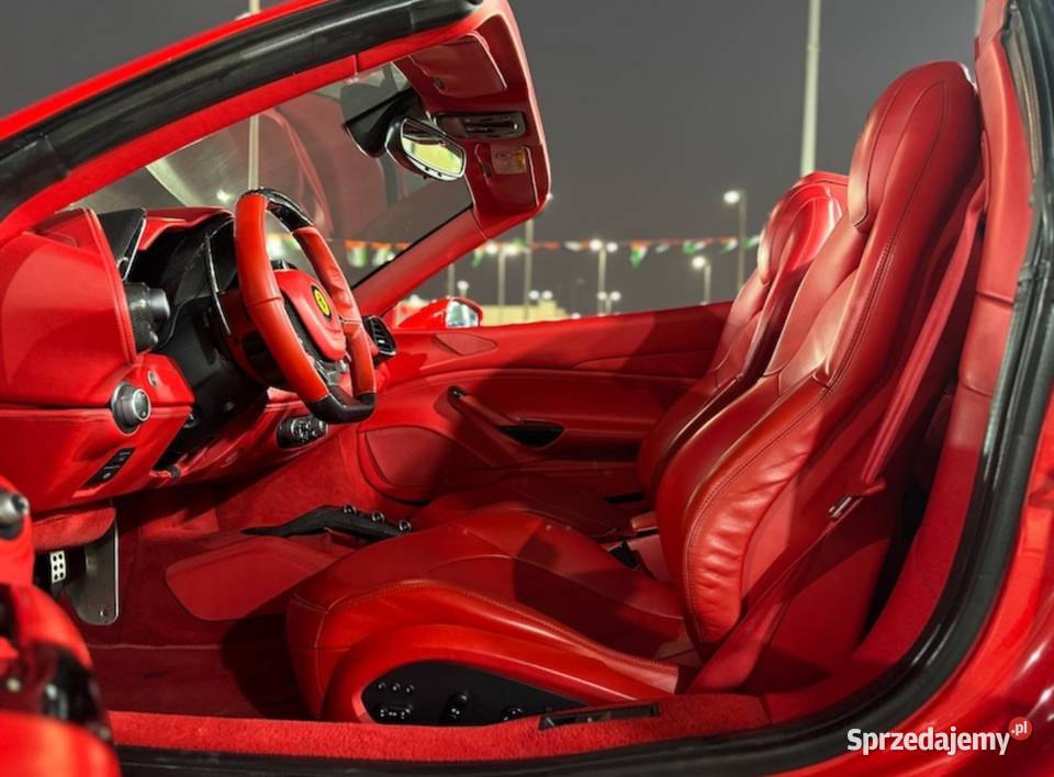 FERRARI 488SPIDERCARBON 2017 Wrocław