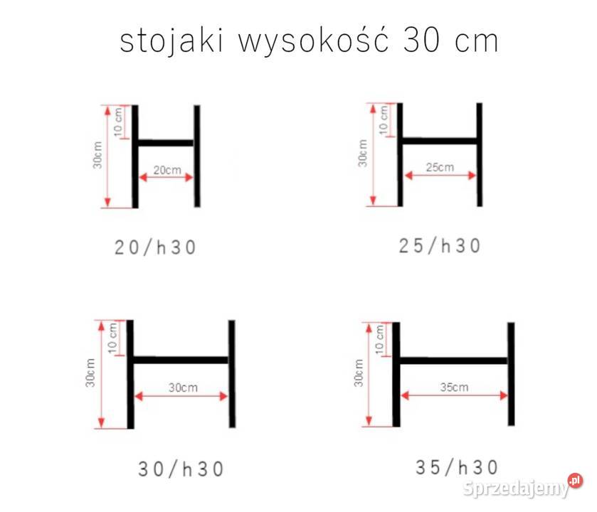 Kwietnik na nóżkach stojak nowoczesny 25h30 dąb Warszawa