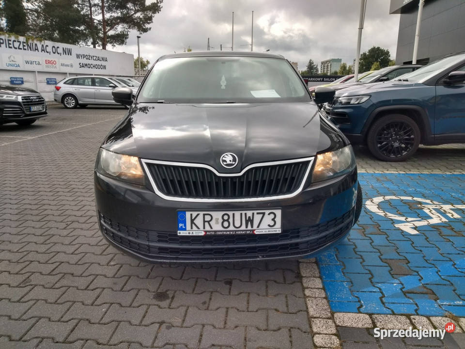 koda RAPID Sportback 14 TDI 90 active bluetooth czarny Tychy