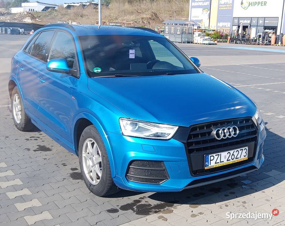 Audi Q3 2016r 2x sline manual panorama hak skóry 150KM Jastrowie