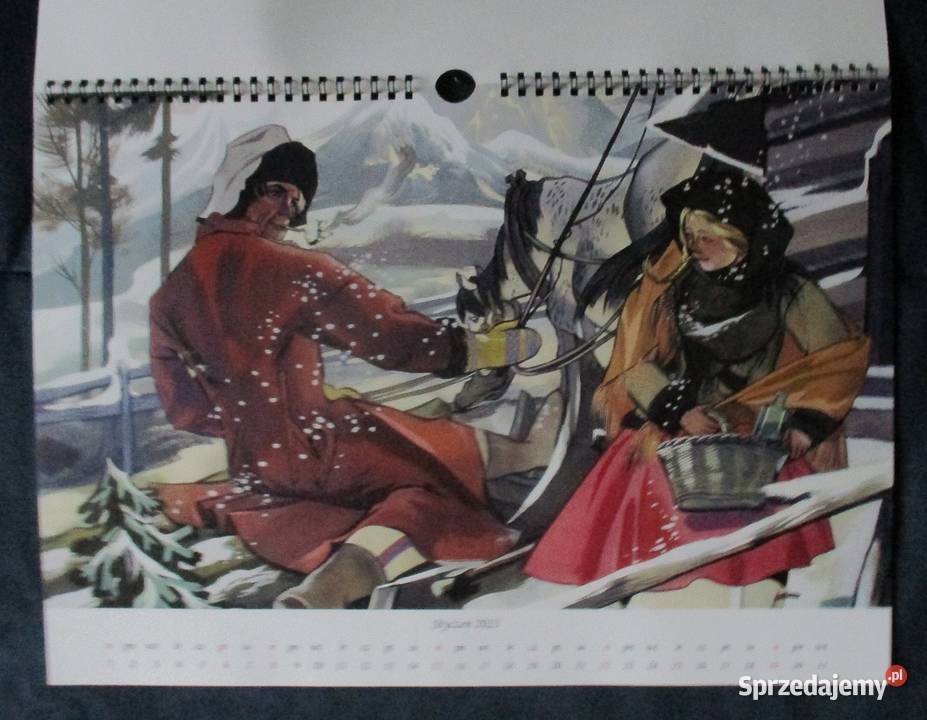 Kalendarz 2023 Zofia Stryjeńska Stryjeńska łódzkie