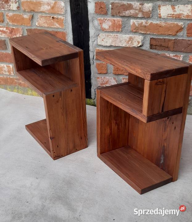 Szafki nocne stare drewno 55cm Kamieńczyk sprzedam
