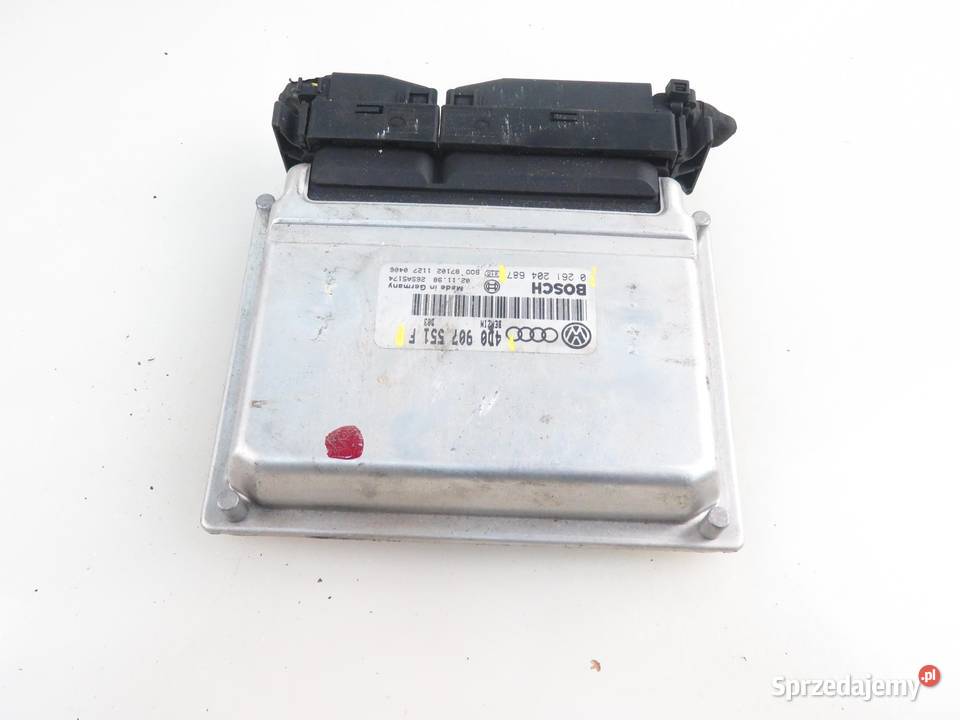 STEROWNIK AUDI A6 C5 28 4D0907551F 0261204687 Komputery małopolskie