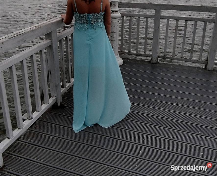 Sukienka gipura długi tren Długość Maxi