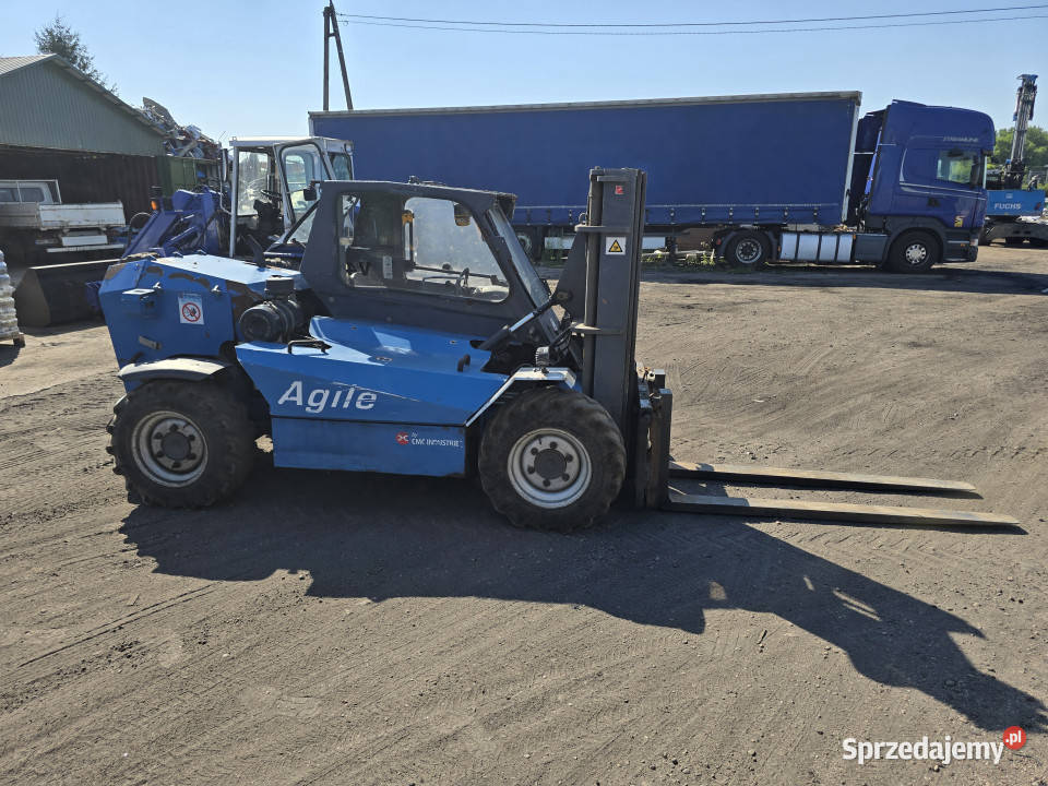 Terenowy wózek widłowy CMC AGILE 4x4 2015 r mazowieckie Kozły-Janowo