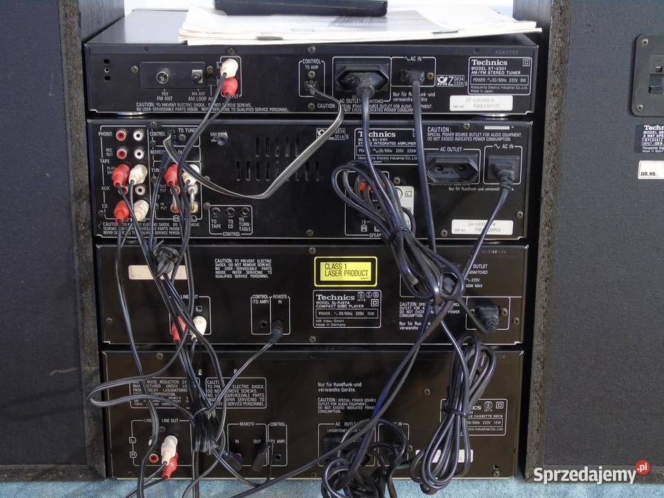 Wieża Technics SAX101 pilot kolumny DOSTAWA Wieże i miniwieże podkarpackie Jasło