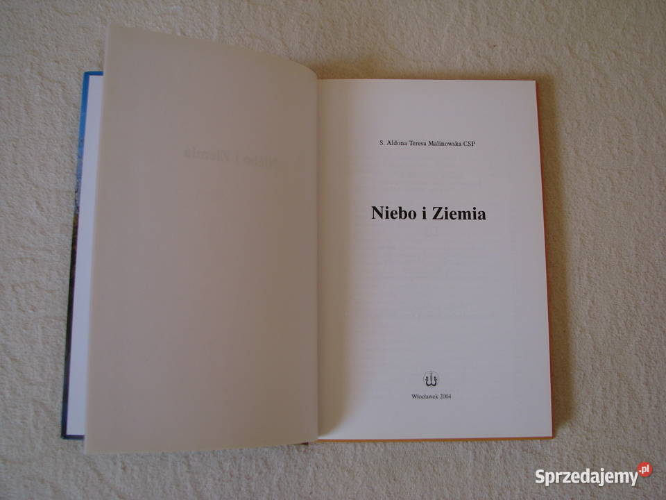 Niebo i Ziemia zbiór poezji s Aldona Teresa poezja Brzegi