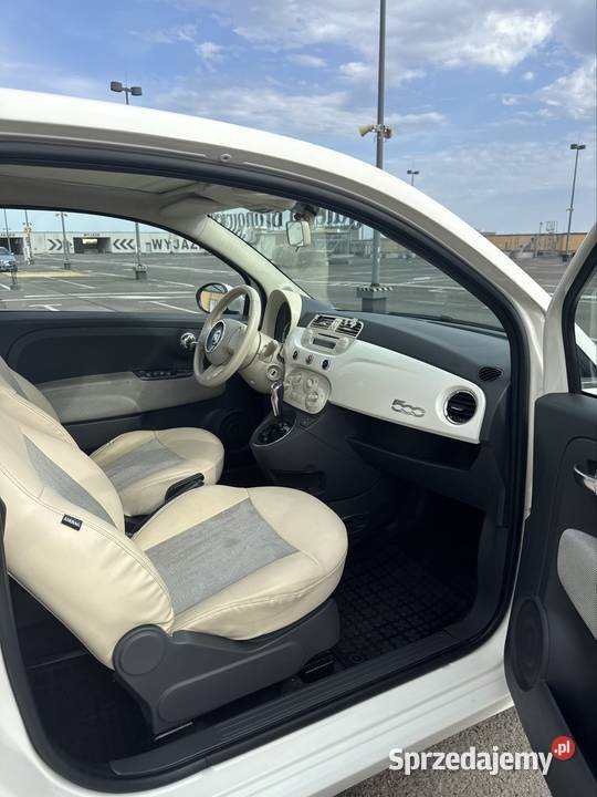 Fiat 500 2011 12 benz automat 500 Kraków