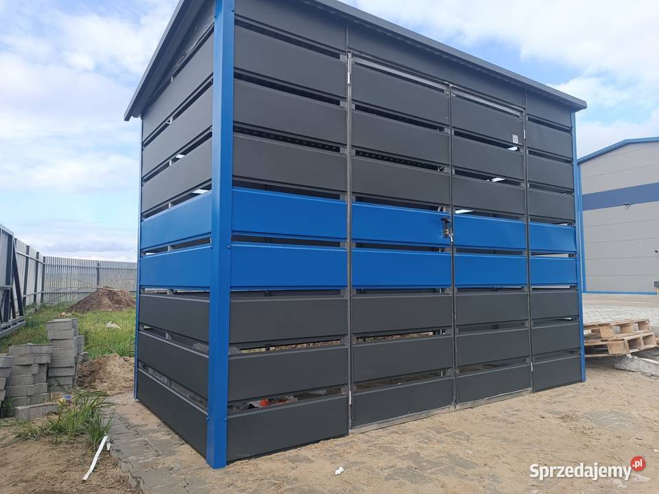 Wiata Altana Śmietnikowa ŚMIETNIK GARAŻ BLASZANY Sandomierz