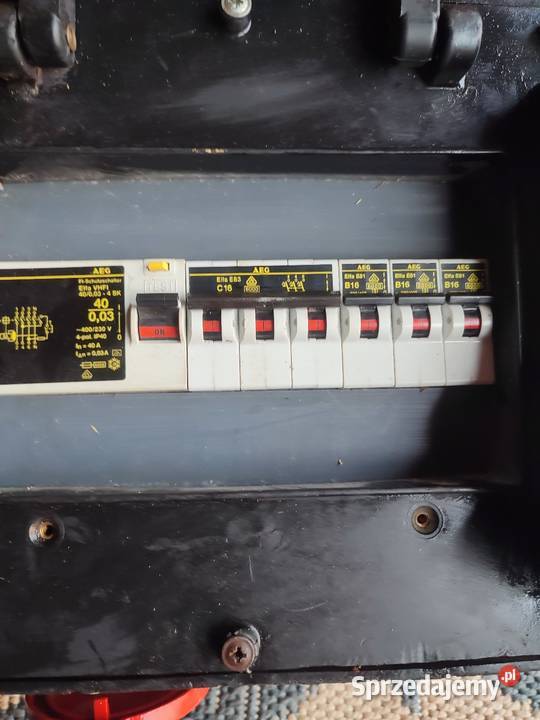 Elektryczna rozdzielnica budowlana sprzedam